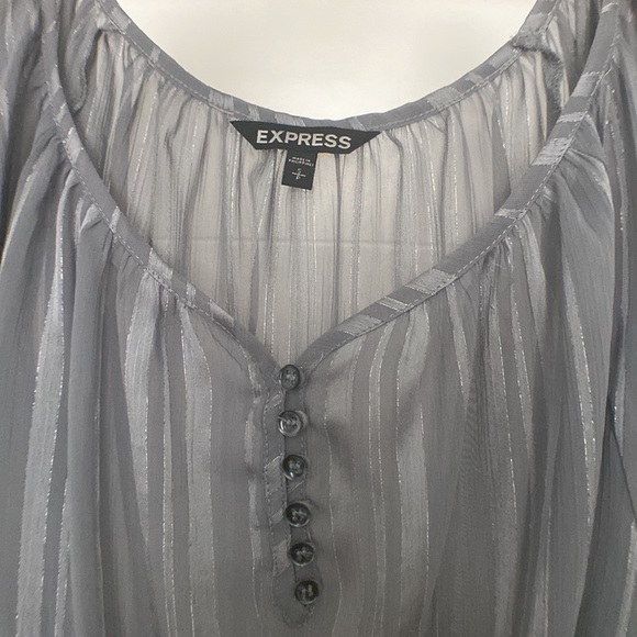 Express Sheer Top - Picture 2 of 4